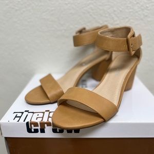 Nude Open-toes Heels